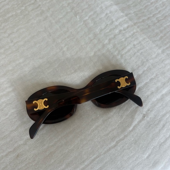Celine Triomphe 52MM Oval Sunglasses - Picture 1 of 4